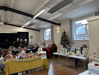 Christmas Fayre Stall sellers 03