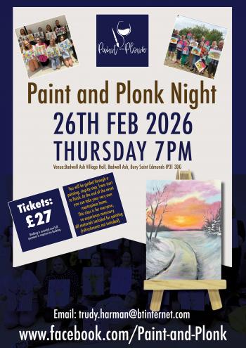 Paint Plonk 26th Feb